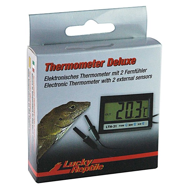 Thermomètres & Hygromètres Thermomètre Deluxe LTH-31 _ Lucky Reptile de la marque Lucky reptile_ref: LTH-31