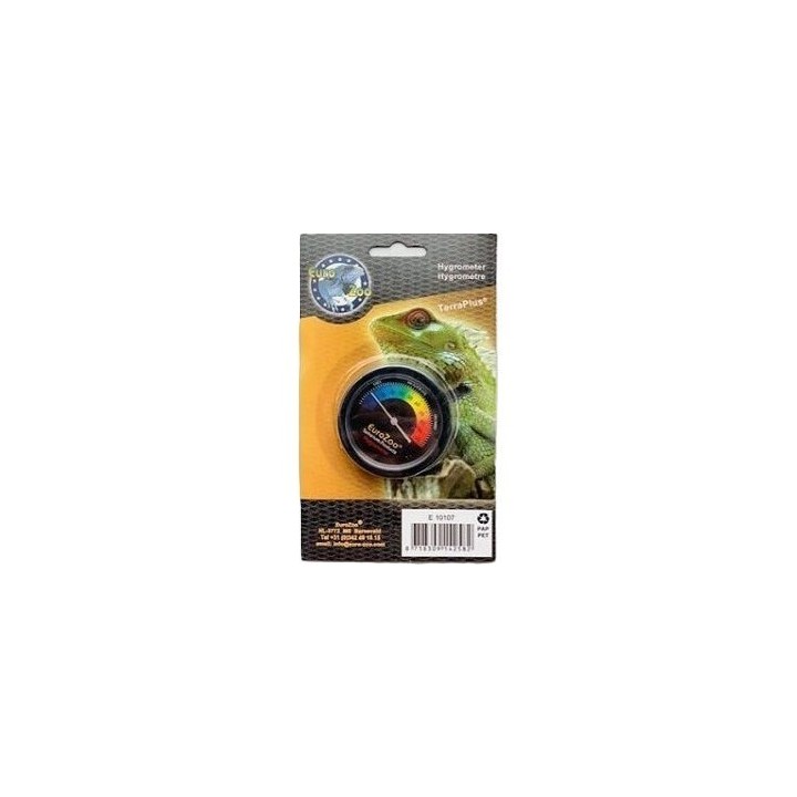 hygrometre analogique ø 50 mm adhesif de euro-zoo e10107 (3875)