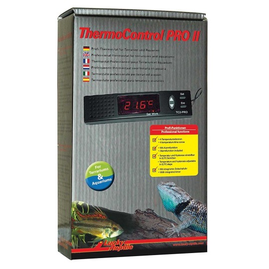 Thermostats Thermo Control PRO II _ Lucky Reptile de la marque Lucky reptile_ref: TC2-PRO