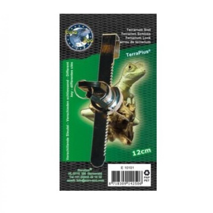 serrure pour terrarium 8 cm de euro-zoo e10120 (2546)