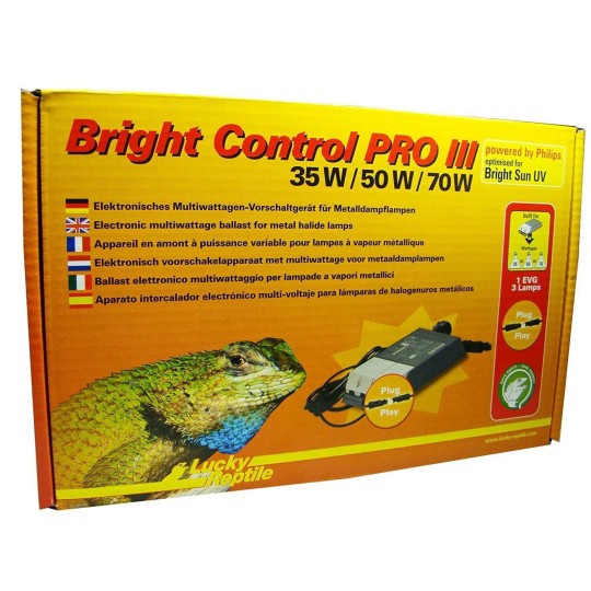 Ballasts Bright Control PRO III 35-70 W de la marque Lucky reptile_ref: BCP3-35-70