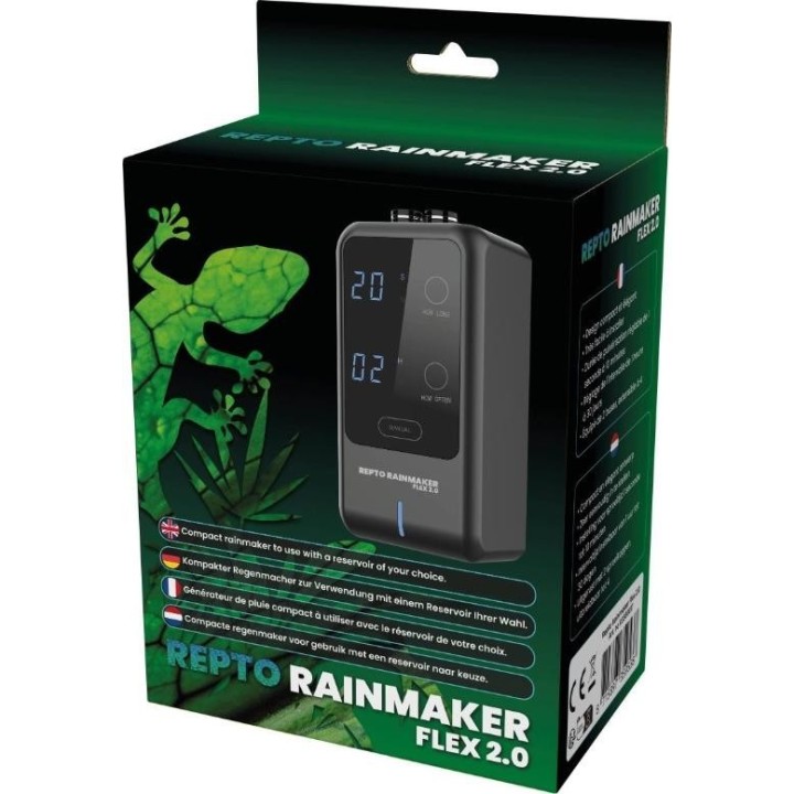 Brumisateur REPTO RAINMAKER FLEX 2.0 pour terrarium à reptile (4173),Brumisateur REPTO RAINMAKER FLEX 2.0 (4168)