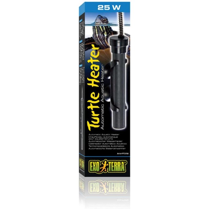 chauffage pour aquarium pour tortue aquatique 25w (max. 38lit.) de exo-terra pt3700 (2498),chauffage pour aquarium pour tortue a