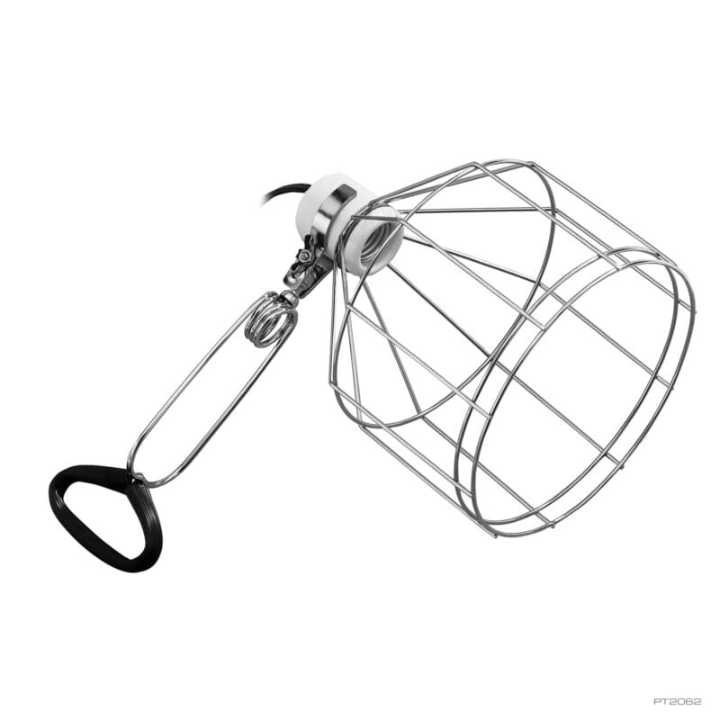 support d'ampoule wire clamp lamp (max. 250w) - large de exo-terra pt2062 (3529),support d'ampoule wire clamp lamp (max. 250w) -