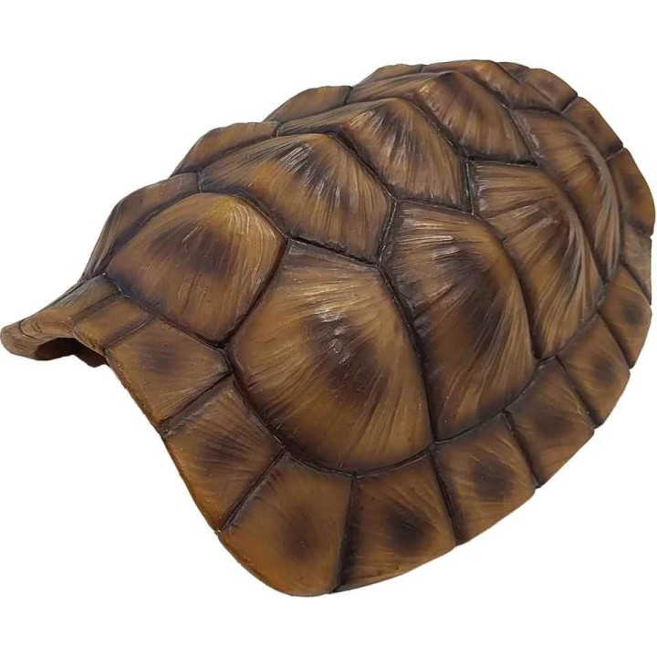 grande cachette en forme de carapace de tortue xl pour decoration de terrarium de repto r5100375 (3938),cachette en forme de car