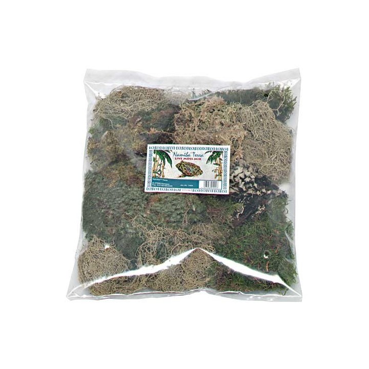 melange de lichen et mousse, seche, 5 sortes, sac de 4 litre - namiba  (1956)
