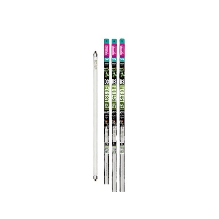Tube Arcadia D3 Forest T5 6% UVB de remplacement